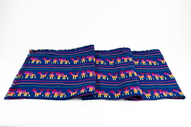 Oaxaca Table Runner - Navy Blue