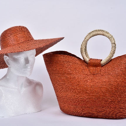 Beach Hat & Jumbo Bag Set — Model 3