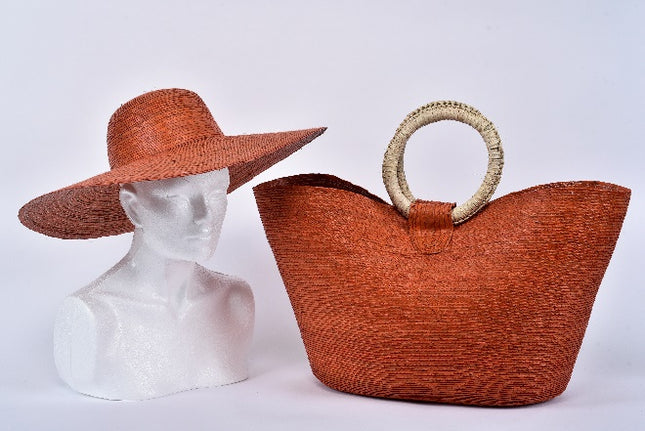 Beach Hat & Jumbo Bag Set — Model 3