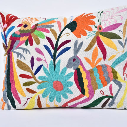 Tenango Embroidered Cushion Cover - Style 1