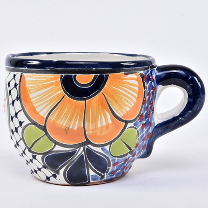 Talavera style ceramic mug - Abba-Express