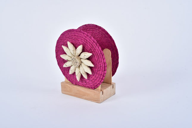 Star Napkin Holder - Mexican Pink