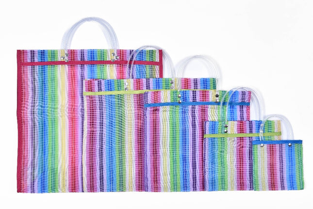 Mesh Market Bag Set of 5 — Style 10