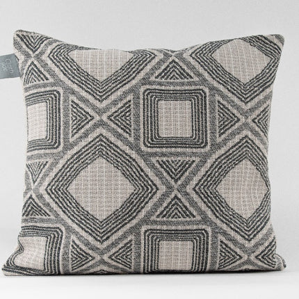 Frego Diamond Pattern Cushion Cover - Grey