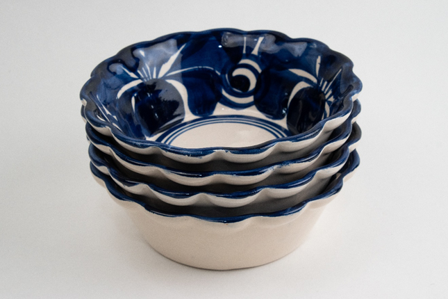 Set of 4 Pozole Ceramic Dishes - Olanes Model