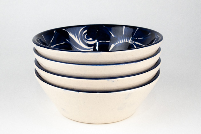 Set of 4 Pozole Ceramic Dishes - Regular Model