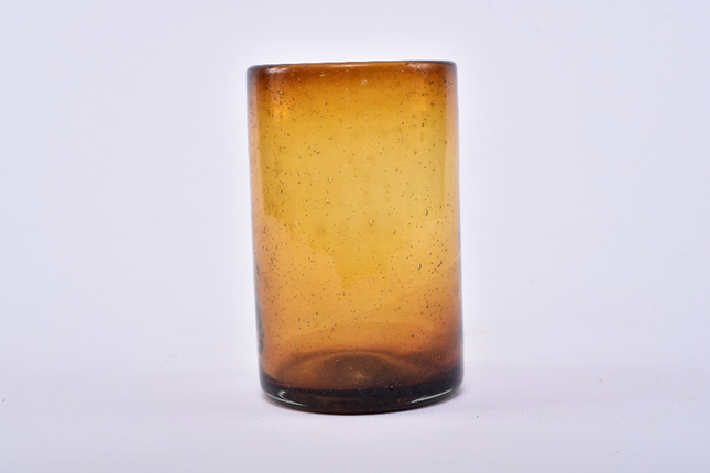 Blown Glass Vase - Amber