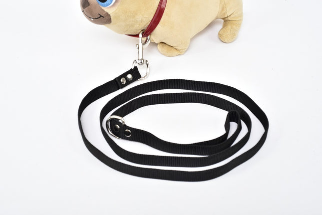 Heavy-Duty Polypropylene Dog Leash — Black (1.8 M LONG)