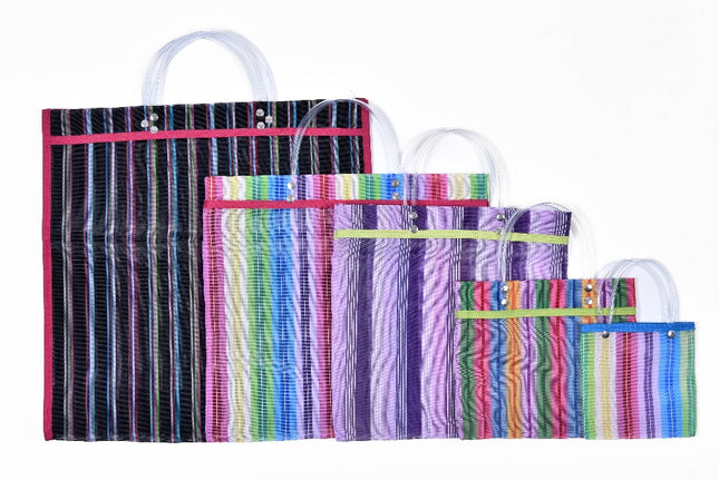 Mesh Market Bag Set of 5 — Style 8