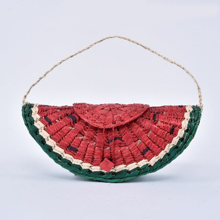Watermelon Straw Bag