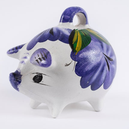 Mexican Classic Piggy Bank - Purple