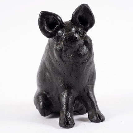 Mexican Classic Piggy Bank - Small Black