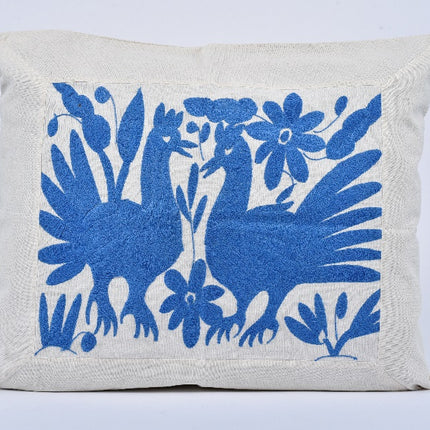 Tenango Embroidered Cushion Cover - Style 12 (Large)