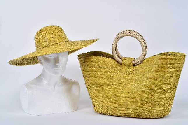 Beach Hat & Jumbo Bag Set — Model 2