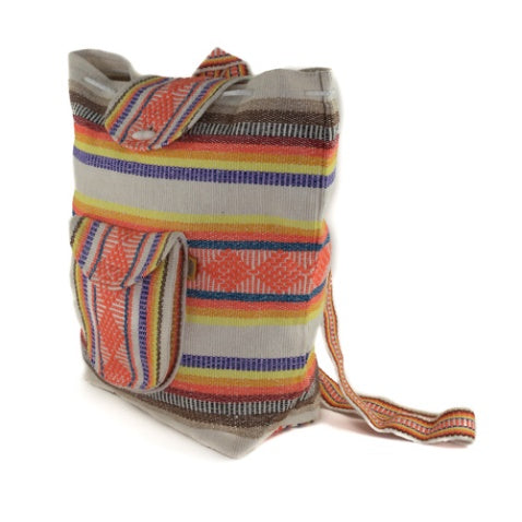 Chiapas Handwoven Backpack — Model 2