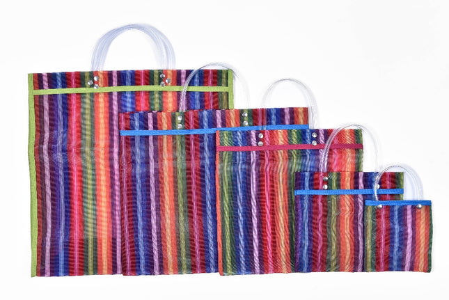 Mesh Market Bag Set of 5 — Style 12