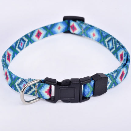 Small Breed Dog Collar — Blue