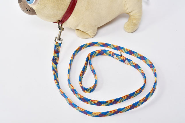 Thin Polypropylene Dog Leash — Small Breed (Multicolor)