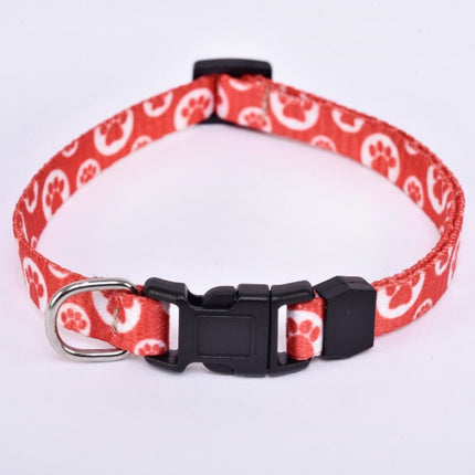 Small Breed Dog Collar — Red