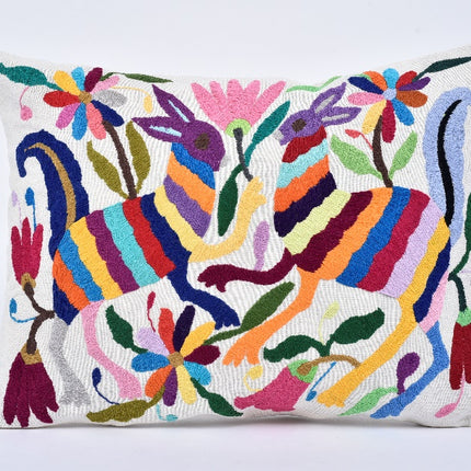 Tenango Embroidered Cushion Cover - Style 3
