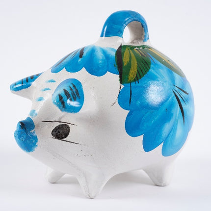 Mexican Classic Piggy Bank - Light Blue