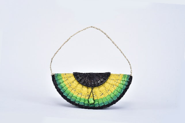 Avocado Straw Bag