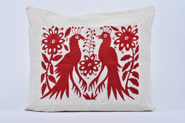 Tenango Embroidered Cushion Cover - Style 11