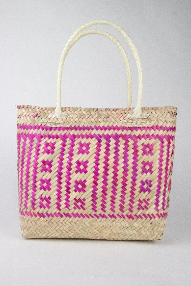 Oaxaca Palm Bag — Standard Model, Pink