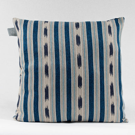 Frego Striped Cushion Cover - Blue Tones