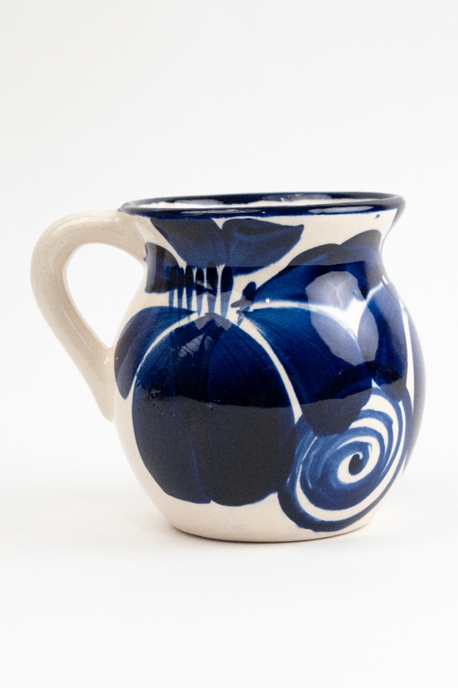 Set of 4 Clay Cups - Talavera Style