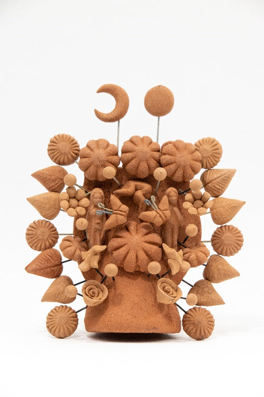 Clay Tree of Life Decorative Piece
