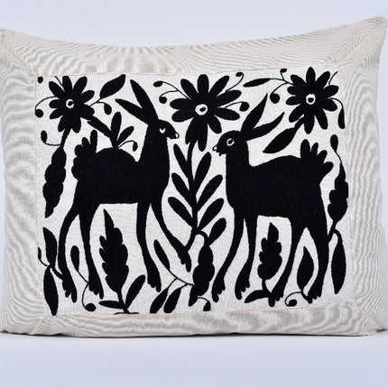 Tenango Embroidered Cushion Cover - Style 9