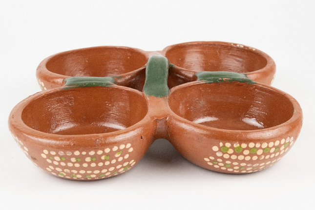 Mexican Typical 4-Sauce Container