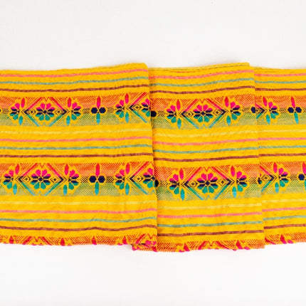 Oaxaca Table Runner - Yellow