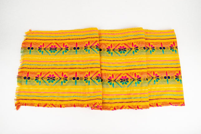 Oaxaca Table Runner - Yellow