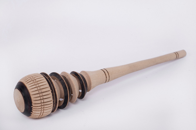 Traditional Mexican wooden whisk molinillo - Abba-Express