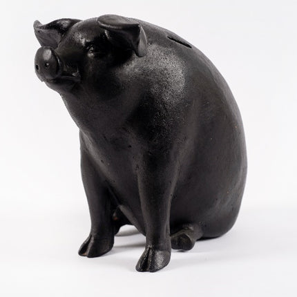 Mexican Classic Piggy Bank - Large Black