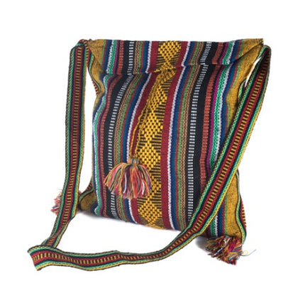 Chiapas Handwoven Morral Bag — Model 1